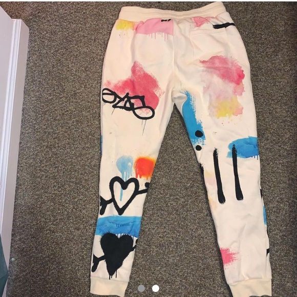 Pacsun Graphic Sweatpants - Picture 2 of 2